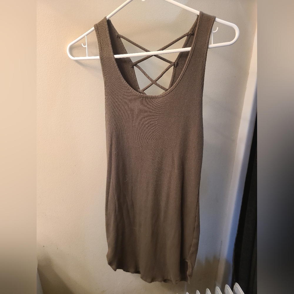 Olive Green Dress